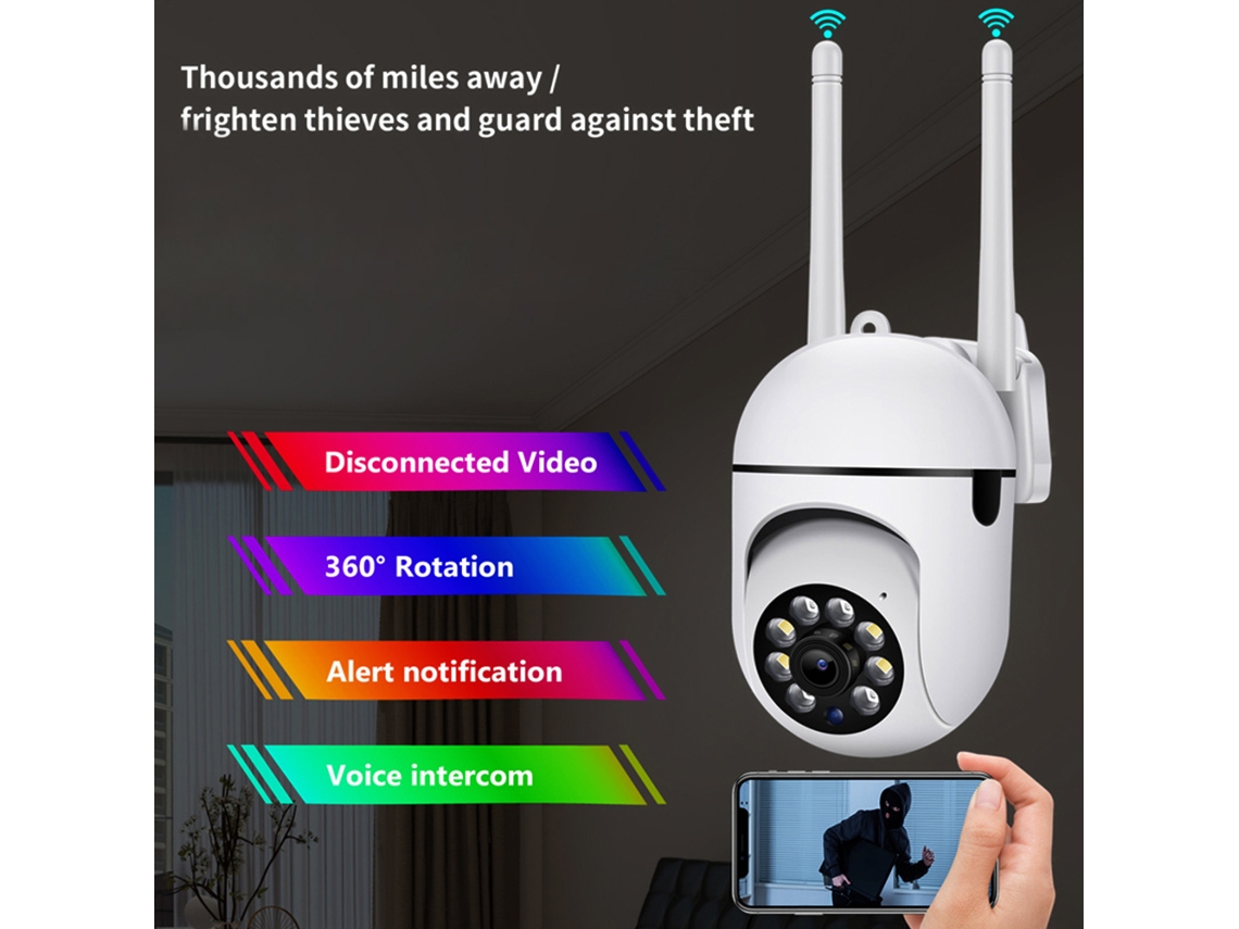 1080p Mini Ptz Camera 2mp Wifi Camera Home Security Camera With Night Vision Motion Detection 2 way Audio LAXISCREED