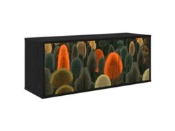 Vidaxl Armário De Tv Montado Na Parede Zaandam 102 X 33 X 40 Cm