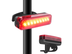 Luzes De Bicicleta Para Passeios Noturnos, Luz Traseira De Bicicleta Recarregável Usb Ip65 À Prova D'água 1200mah Luz Traseira De Bicicleta