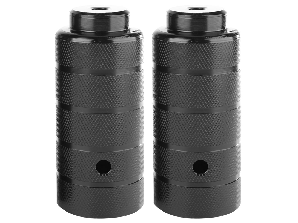 Business Pé de Suporte para Bicicleta, Pegs de Aço, Acessório BMX, Eixo, Par