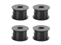 4 Peças De Cintas De Jardim Metálicas Reutilizáveis De Arame Galvanizado 0,8mm Para Prender Cabos