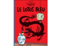 Livro Tintin 5/ Le Lotus Bleu de Herge (Espanhol)