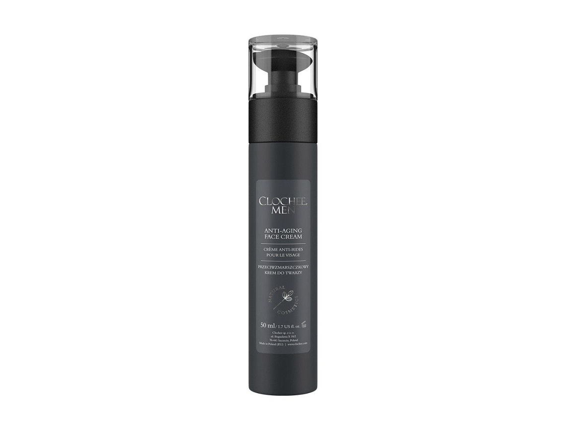 Creme de rosto anti-rugas para homens