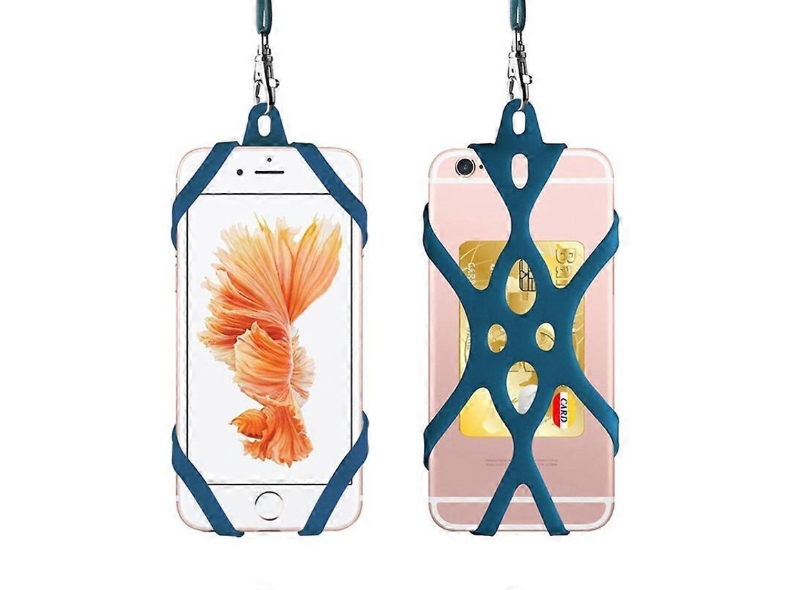 Suporte Universal Para Telefone, Alça De Pescoço De Silicone Compatível Com Smartphones De 4,7 A 6,5 Polegadas
