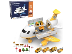 (estilo 12) Avião De Brinquedo Grande Com Música E Luzes, Modelo De Avião De Passageiros Em Alumínio.