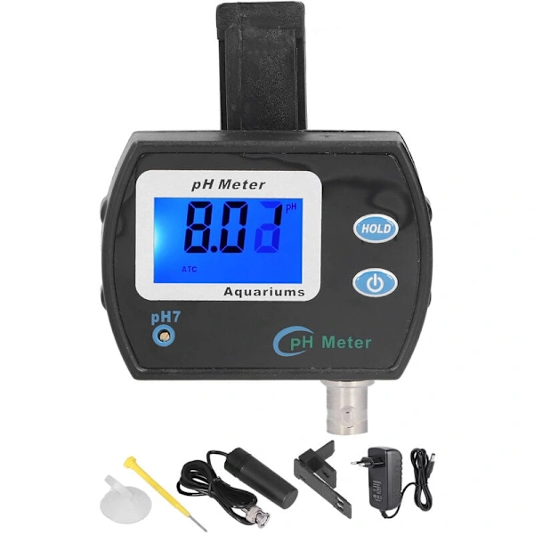 Medidor De Ph Ph900 Com Tela Lcd, Testador De Ph Digital Para Água Com Eletrodo Substituível, Alta Precisão Para Testes De Qualidade Da Água, Plugue U