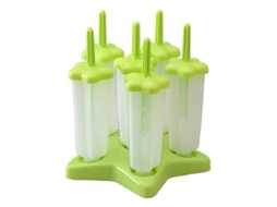 Forminhas De Popsicles Reutilizáveis Para Crianças: Seguras, Sem Bpa, Fáceis De Limpar E Evitam Mãos Pegajosas Verde