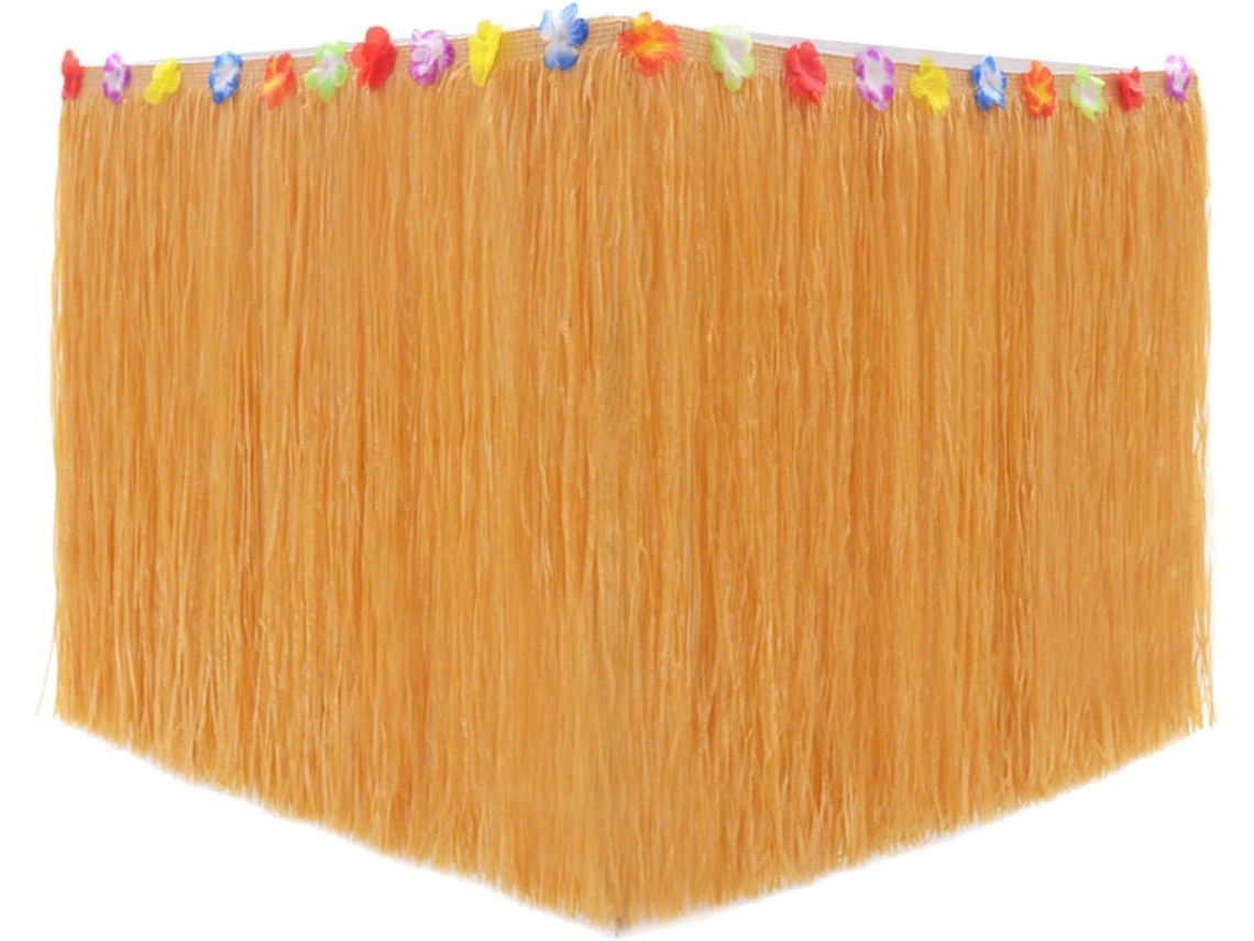 Saia de Mesa de Palha Tropical para Festas na Praia, Decoração Havaiana, Saia para Eventos SFUSHOS