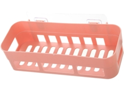 Cesto De Parede Cryfokt, Organizador Adesivo De Plástico Para Cosméticos No Banheiro, Design Que Economiza Espaço