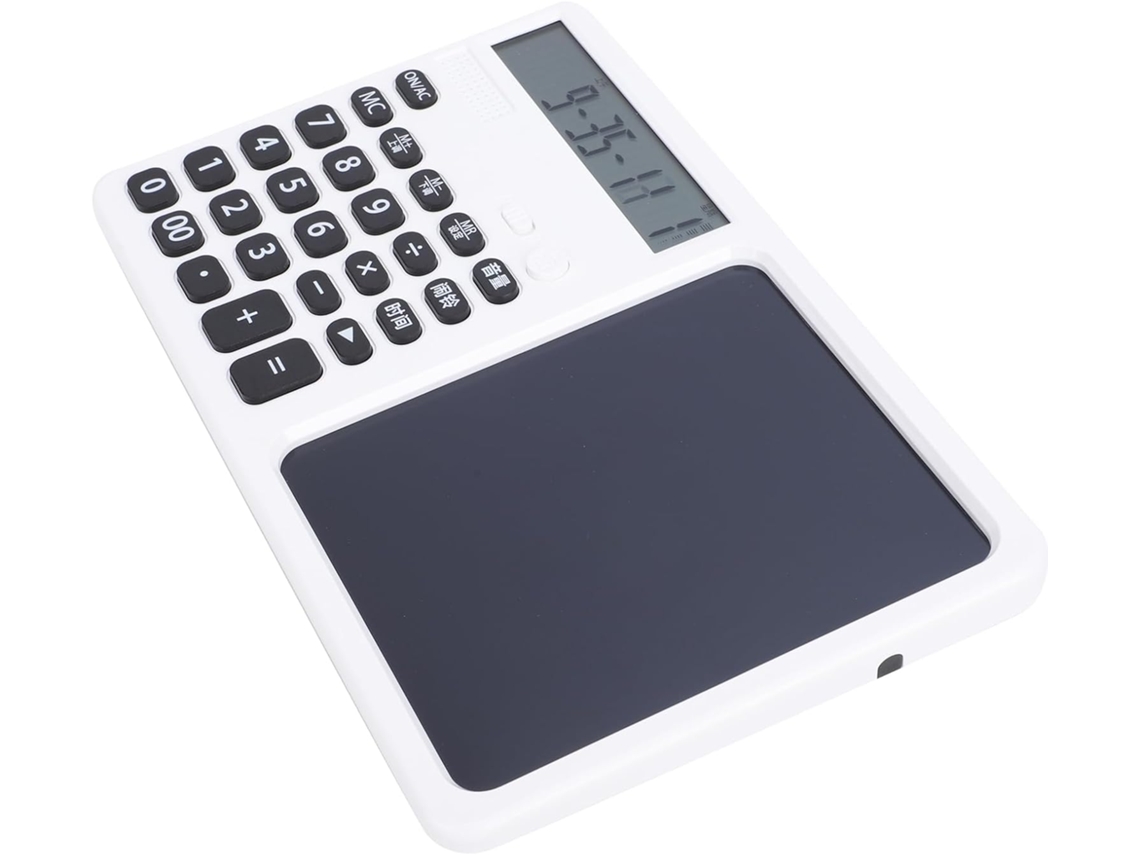Calculadora Multifuncional Com Bloco De Notas E Ecrã Grande