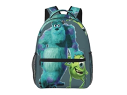 Mochila Monsters, Inc. G111 Para Estudantes, Resistente E Leve, Impermeável E Com Alça De Ombro Respirável. B111