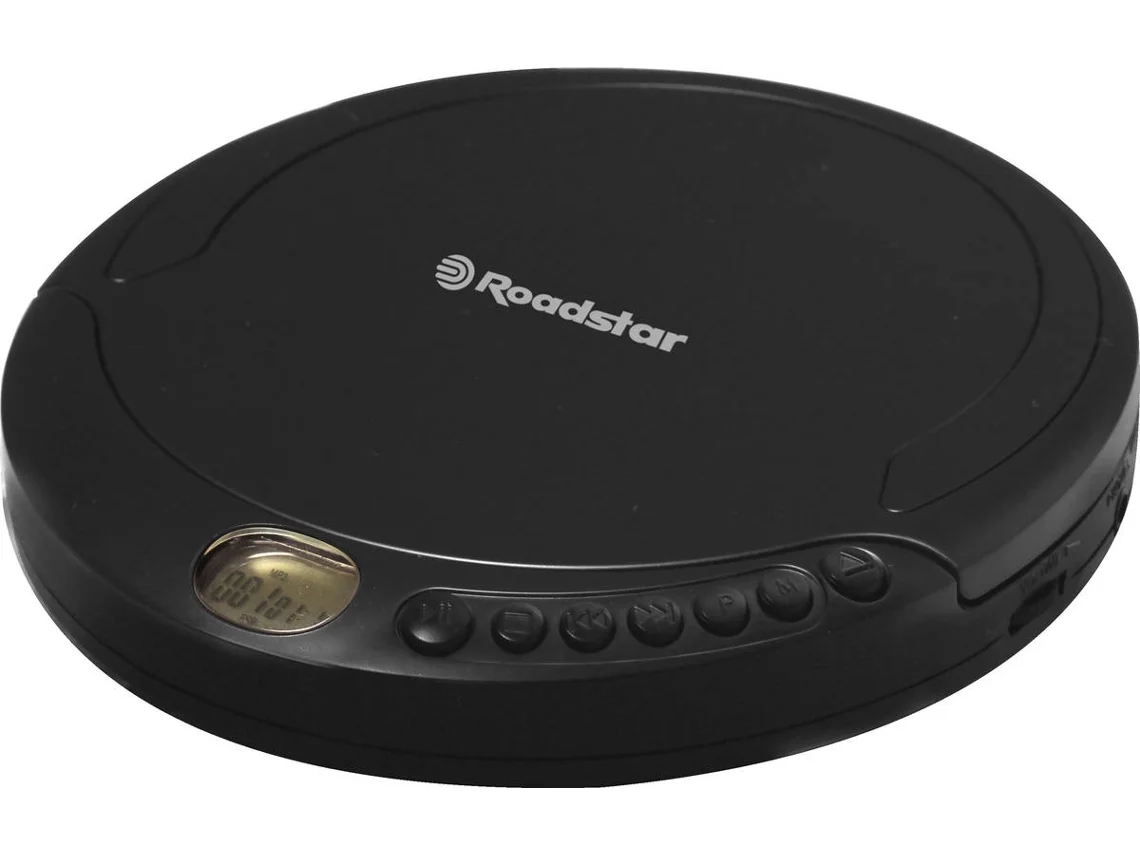 Leitor CD Portátil Roadstar PCD-498NMPBK (Outlet Grade A)