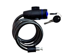 Cadeado Espiral Para Bicicleta 12 Mm X 1,5 M Aquaforge