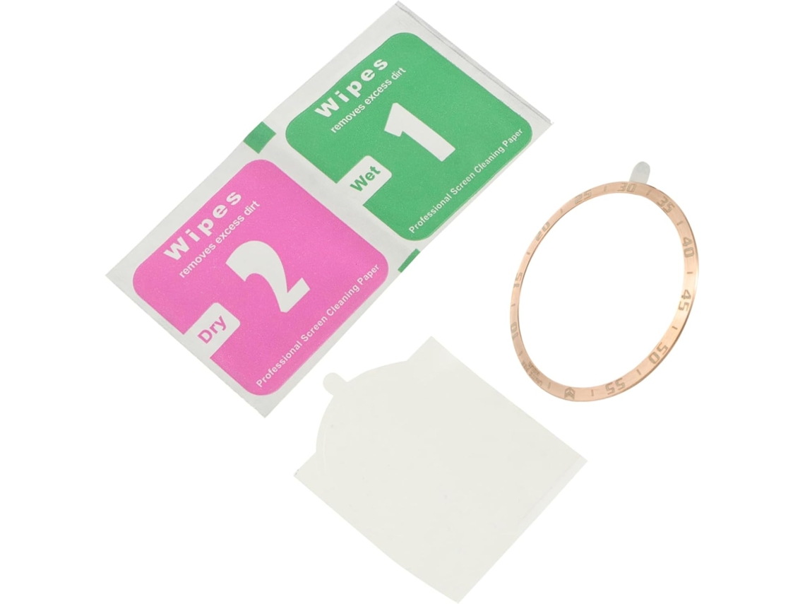Conjunto De 3 Capas Adesivas Para Aro Relógio, Compatíveis Com