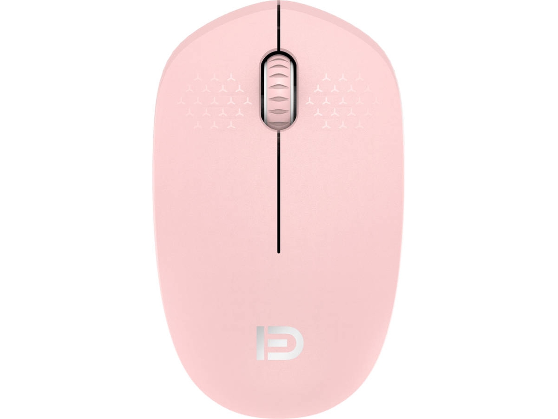 Rato FD i210 (Wireless - Casual e Regular - 1600 dpi - Rosa)