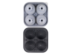 Formas de silicone para gelatina, formato quadrado e redondo grande para utensílios domésticos, como bolos, doces e chocolates. 6 unidades.