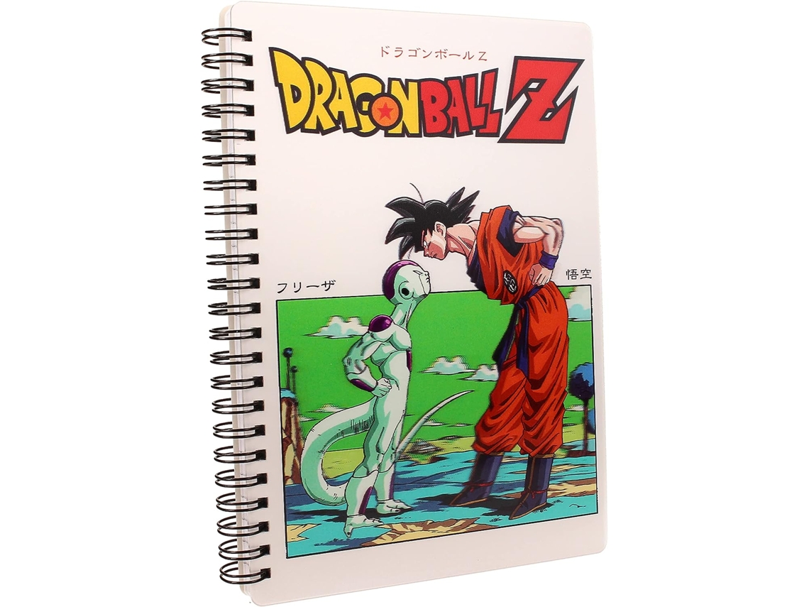 Caderno Goku Vs Freezer Dragon Ball Z Efeito Lenticular