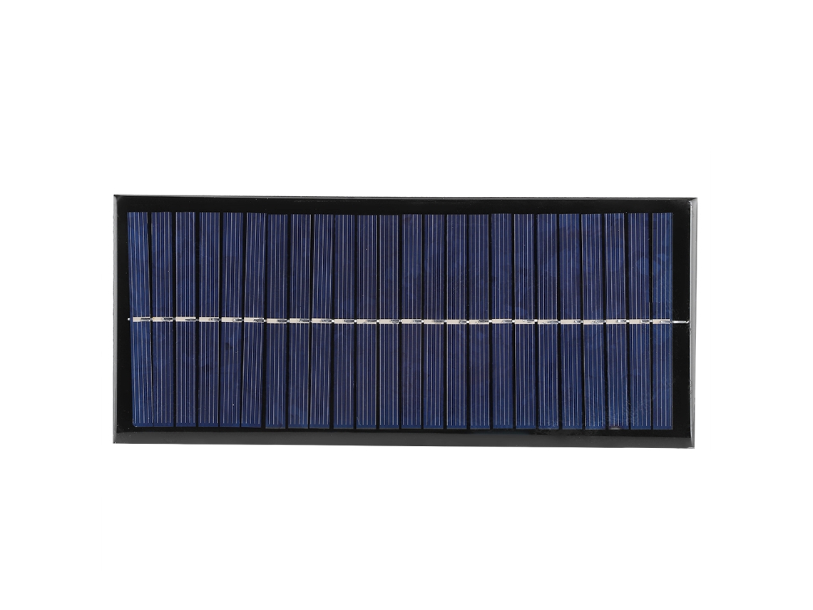 Painel solar DIY Primerox 2.5w 12v de silício policristalino para carregamento de celular e equipamentos | S/MARCA
