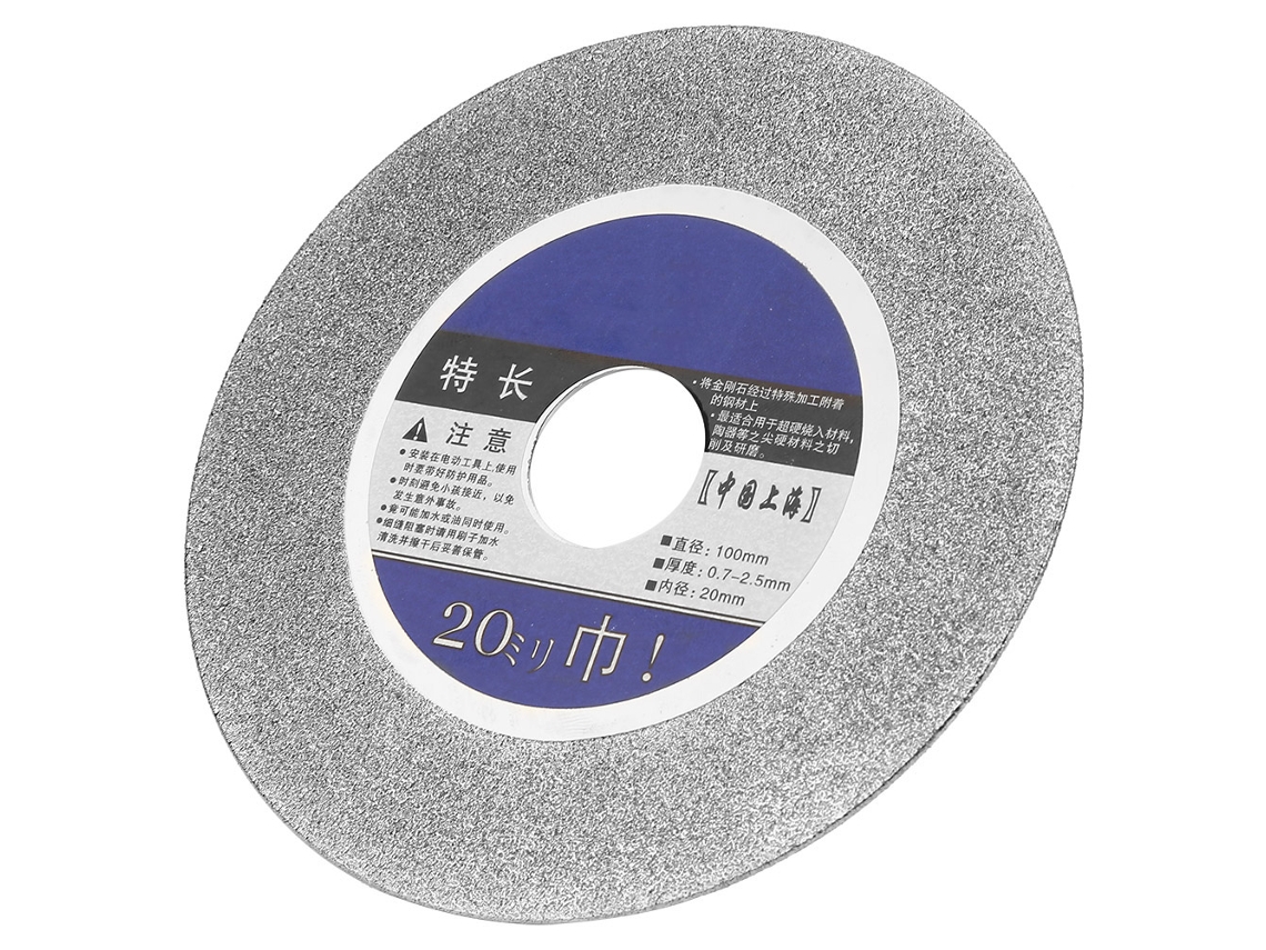 Disco De Corte De Diamante De 4 Polegadas, 80 Grit Para Esmaltado Seco/húmedo, Ferramenta De Taza De Roda De Esmeril Profissional