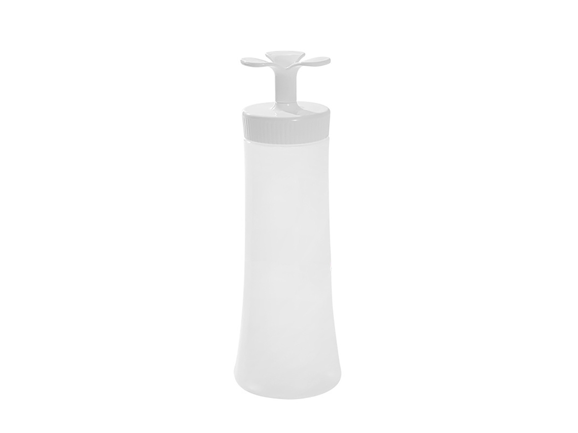Garrafa de Molho S/MARCA, com Pincel de Silicone, Dispenser, Controle de Fluxo