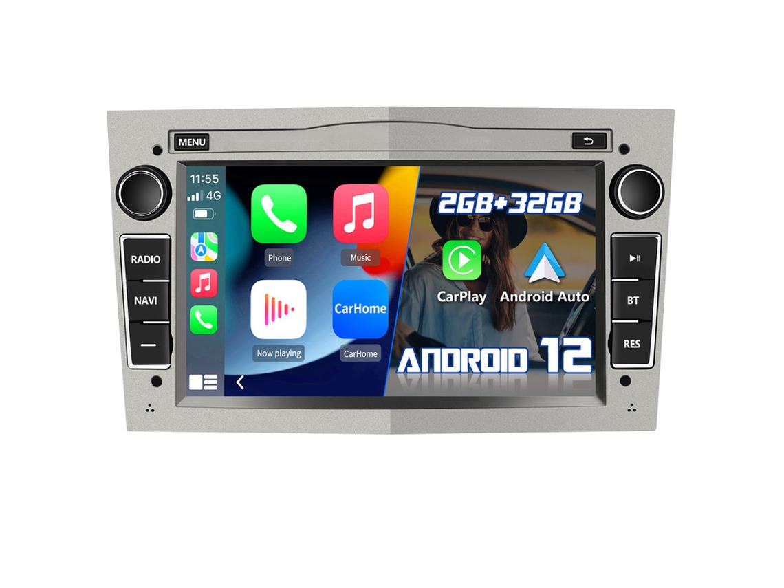 Autorrádios Android para Opel com Carplay/Androidauto,Wifi/Gps/Bluetooth/Dsp/Rds/Usb/Fm/Mirrorlink AWESAFE