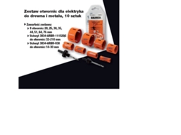 Conjunto de 10 serras copo Bahco 3834