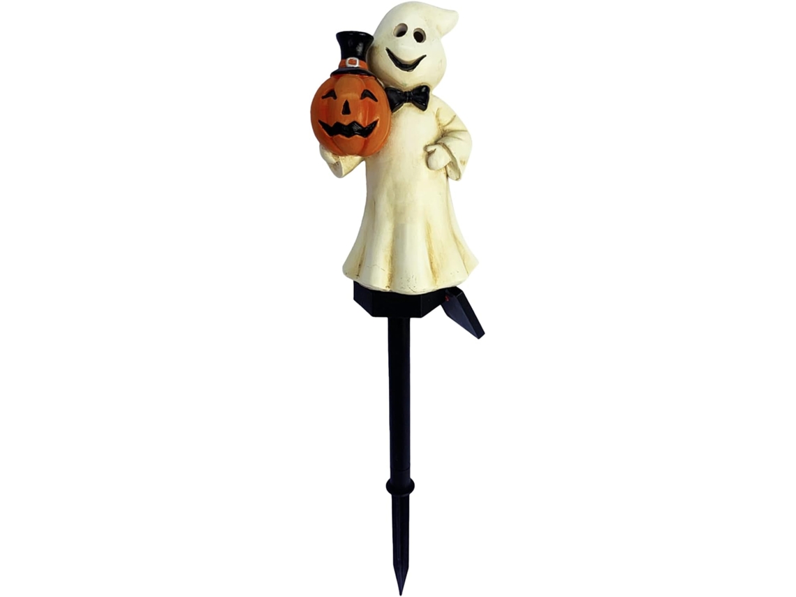 Luzes Solares De Fantasmas | Decorações De Abóboras Fantasmas Iluminadas Para O Halloween Decoraçã Gokoco