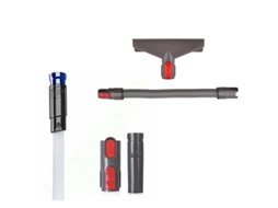 Kit de ferramentas de colchão para dyson v10 v8 v7, ferramenta de colchão e mangueira de extensão com botão de liberação rápida e ferramenta de limpez