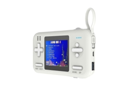 Console portátil com tela colorida de 2,8 polegadas, 416 jogos e bateria de 8000mah GOKOCO