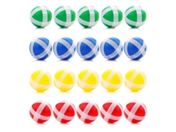 20 Bolas De Velcro, Bolas De Dardos Para Jogos Infantis, 3,4 Cm