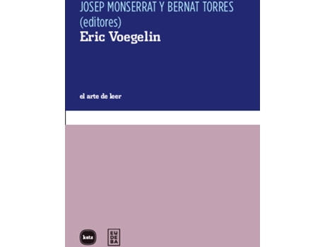 Livro Eric Voegelin de Vários Autores (Espanhol)