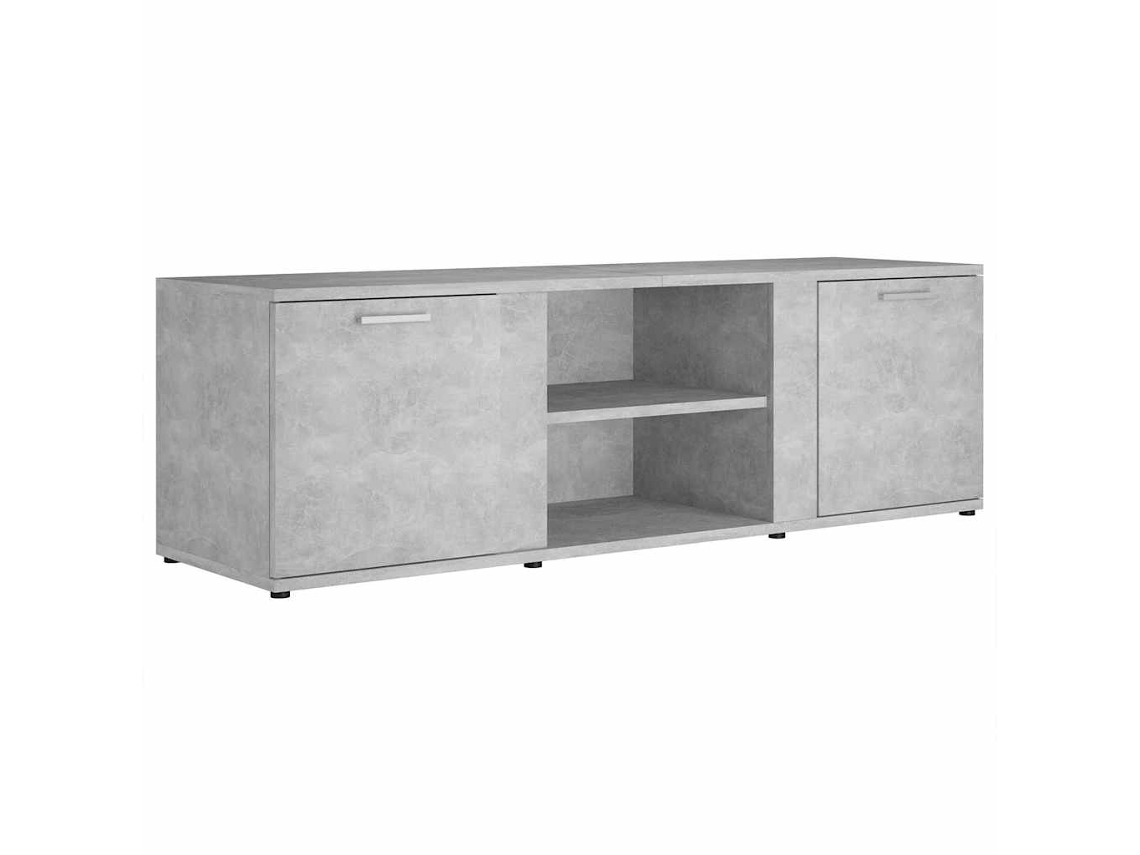 Tv Cabinet, Tv Cabinets Vidaxl Cinzeto Madeira Processada (n/a)