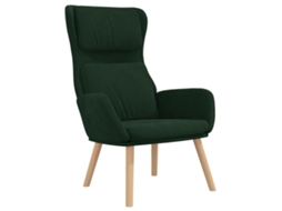 Relaxing Chair, Relaxing Chairs Vidaxl Verde Veludo