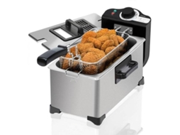 Fritadeira com Óleo CECOTEC Cleanfry (3 kg - Inox)