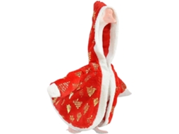 Roupa de Ganso para Varanda Estatueta de Ganso Natalino com Roupa Decorativa de 58 Cm para Casa, Jardim e Festas Ao Ar CHABERLU