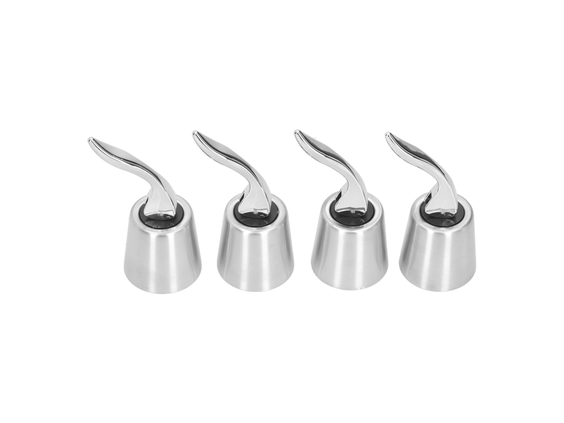 Conjunto de 4 Rolhas com Cabo de Pressão BRILVIBERA