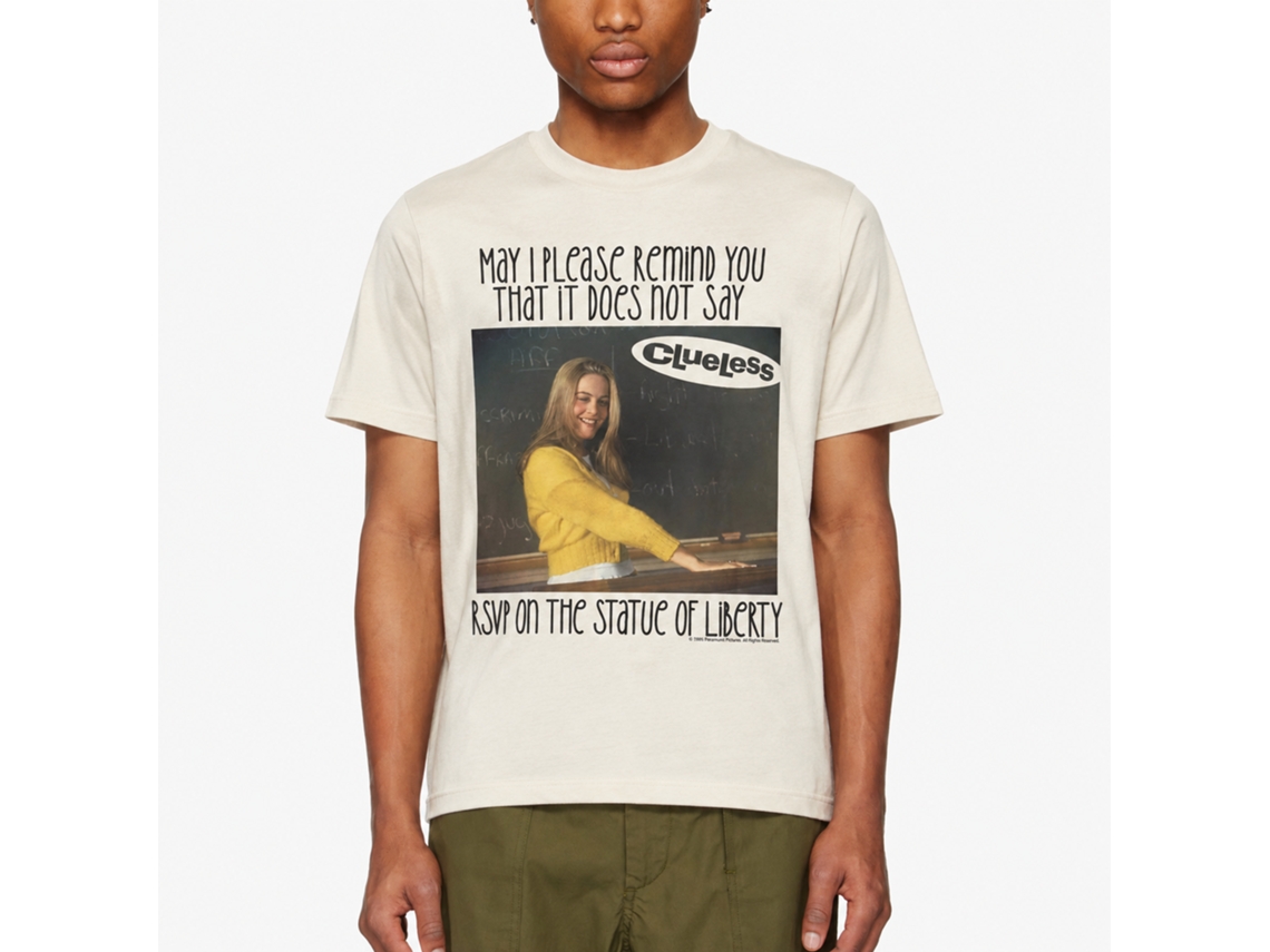 Rockinstone Clueless Rsvp Natural T-shirt Size:xl
