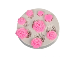 Molde de Silicone Flor 3d LAXISCREED