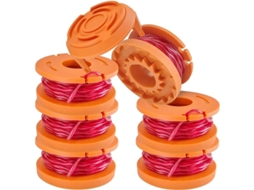 Bobina de linha Nova Line, para cortador de grama Worx 20v, compatível com Wg163, Wg160, Wg150, 2 unidades
