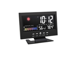 Despertador Com Tela Colorida, Display De Temperatura E Umidade Ly Ebike