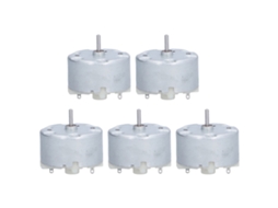 5pçs Motor De Escova Dc Rf-500tb 3v 2700rpm Para Ferramentas Elétricas Automotivas De Ligação Micro