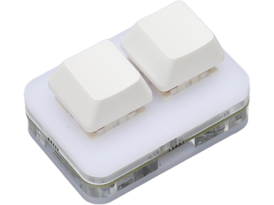 Teclado Usb com Retroiluminação Led Rgb, Programação de Macros Personalizadas para os X e SFUSHOS (branco)