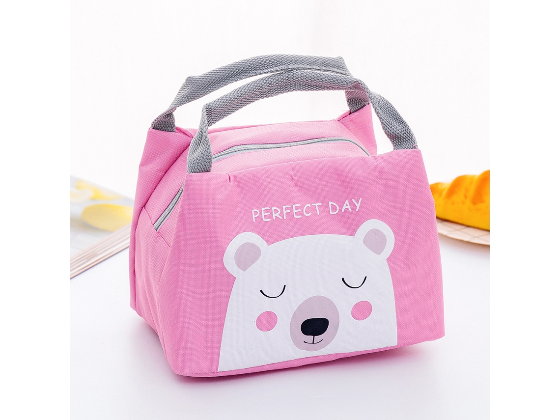 Lancheira Térmica Portátil, Infantil, Compacta, Uso Almoço