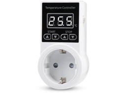 Lurelia Saída De Termostato Com Sensor, Saída Digital Com Controlo De Temperatura, Interruptor De Temperatura Resistente À Água, Ficha Ue