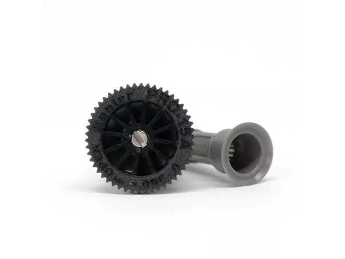 Bocal difusor HUNTER 15A. Alcance 4,60 metros. Bocal HUNTER 15A. Características: Pressão: 1 a 2,1 bares. Alcance: 4,60 m Ajuste do setor: 0º