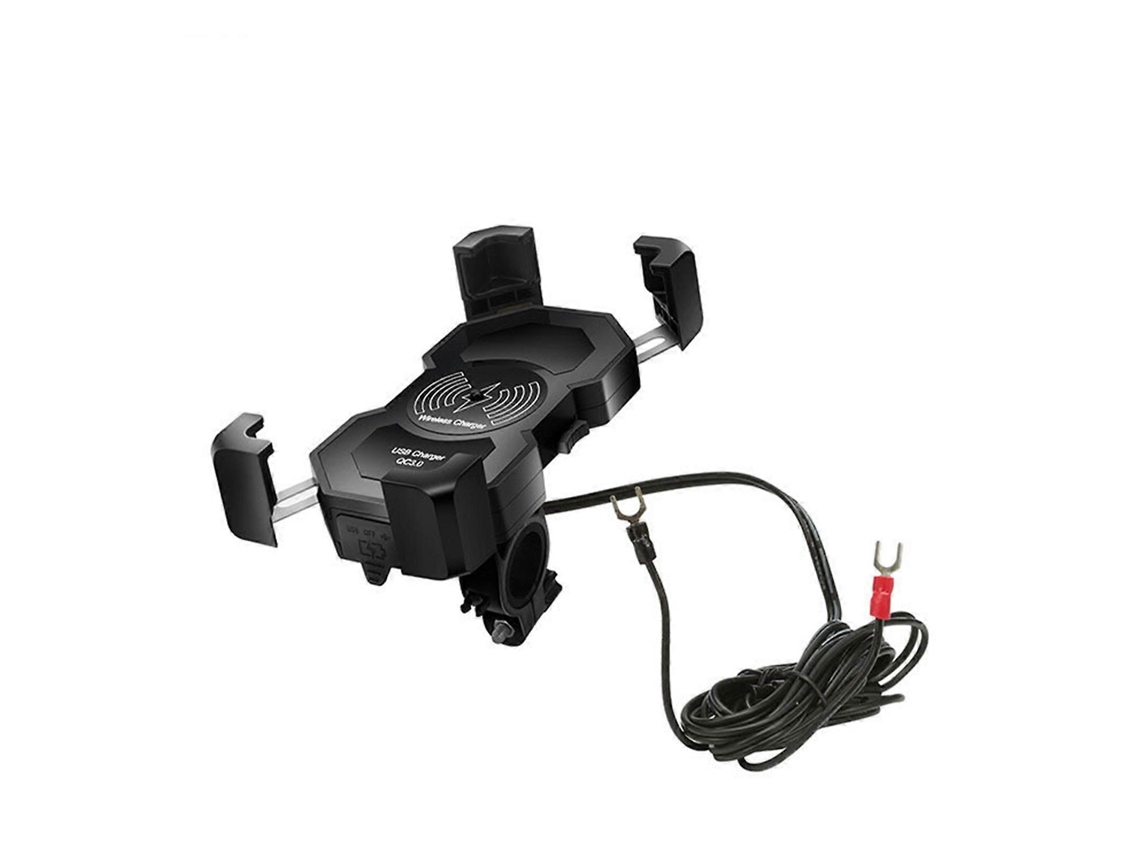 Lurelia Suporte Para Mota Com Carregador Sem Fios 15 W