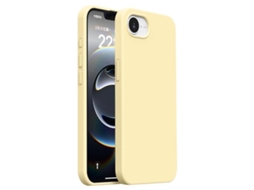 Capa De Silicone Líquido Ultra Fina Para Iphone 17e - Cobertura Total - Magsafe