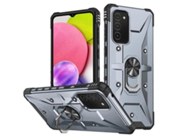 Capa Para Celular Samsung Galaxy A03s Com Suporte De Anel Americano De 165,8 Mm