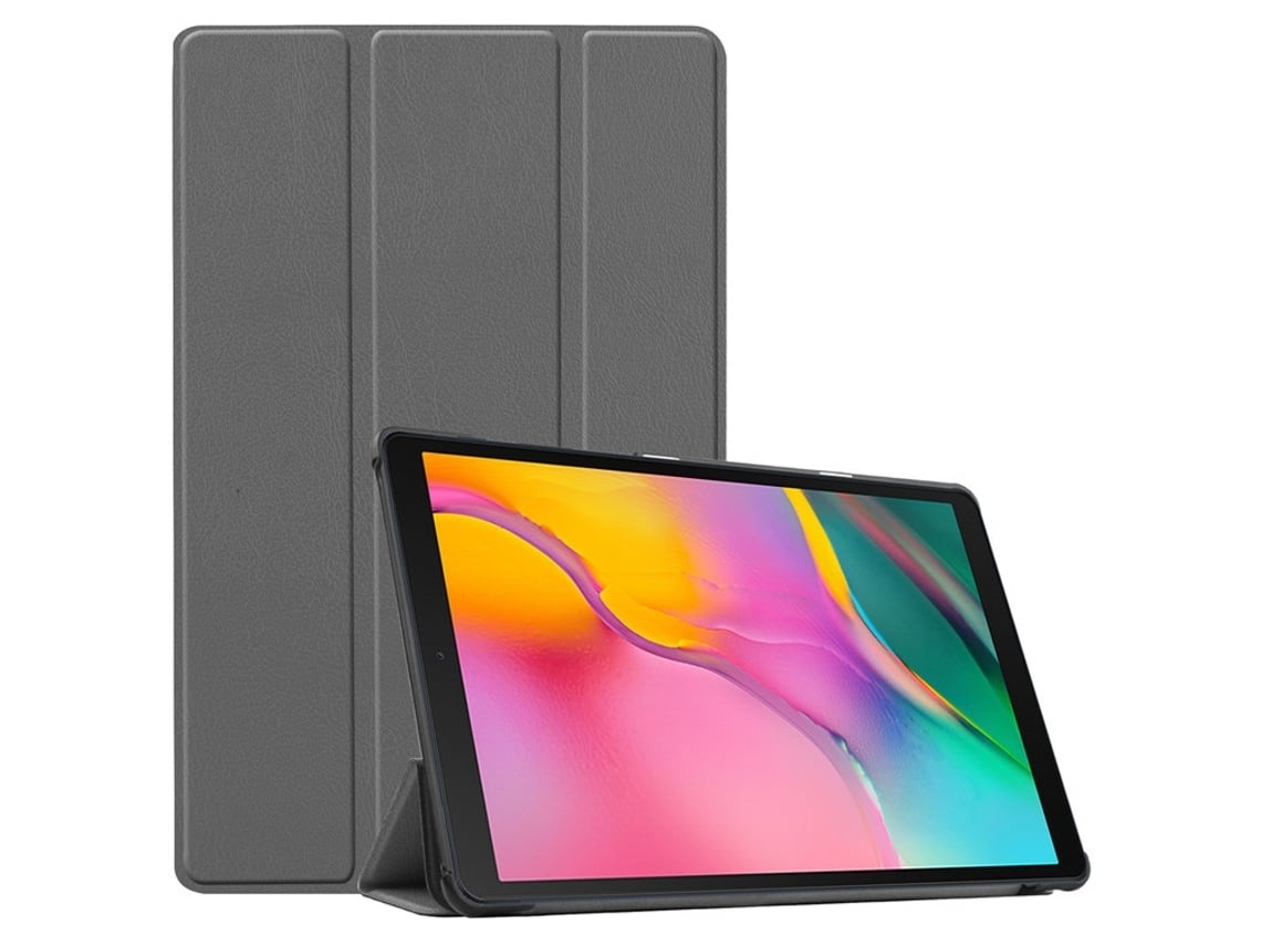 Capa Para Tablet Lurelia, Compatível Com Samsung Galaxy Tab S9 Ultra 14.6 2023, Cinza, Couro Sintético, Dobrável Com Suporte, Fixação Magnética