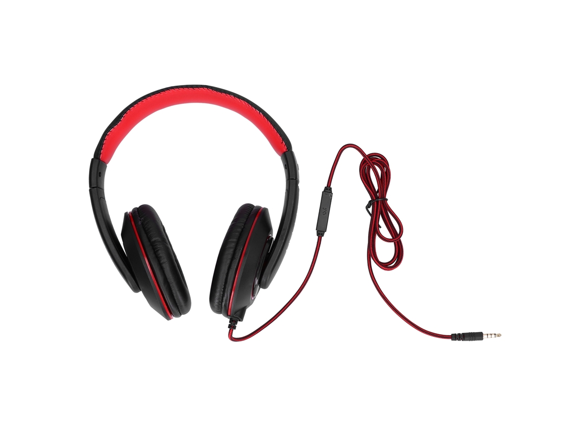 Fones de Ouvido EOOCOO (controle com Fio de Música com Microfone)